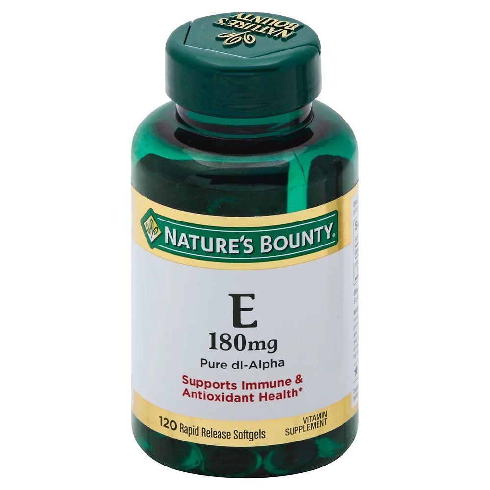 Nature S Bounty Count Vitamin E Mg Pure Dl Alpha Softgels Best