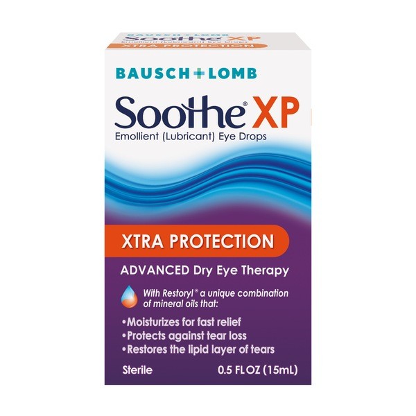 Bausch Lomb Soothe Xp Xtra Protection Lubricant Eye Drops Fl Oz