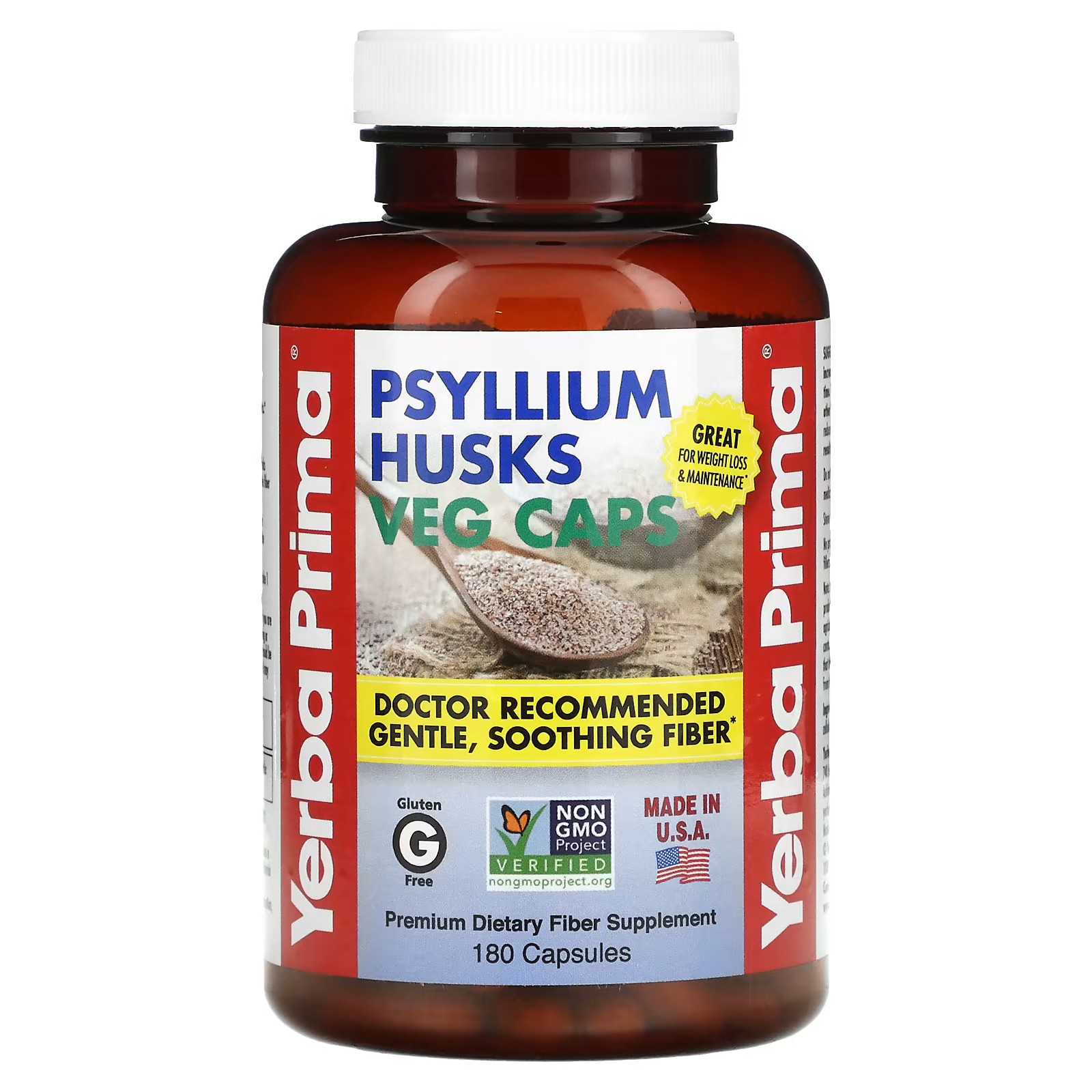 Yerba Prima Psyllium Husks Veg Caps Capsules Best Deals And Price