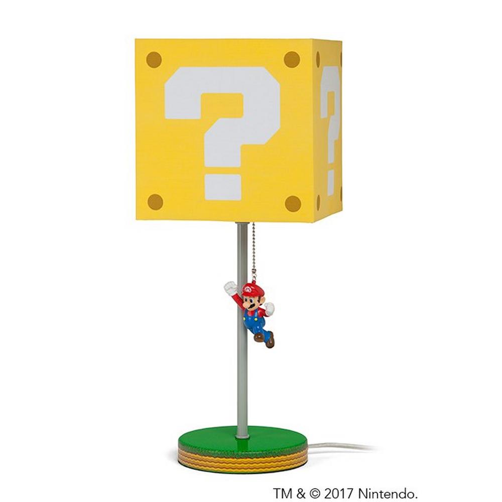 Paladone Super Mario Bros Question Block With Mario Lamp Gamestop