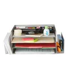 Nicpro Desk Organizers with Drawer, Multi-Functional Office