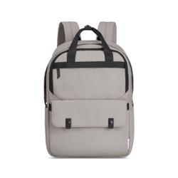 Parker Baby Diaper Backpack with Gray - Stroller Straps & Changing Pad Included - Color Block Cream Birch Bag