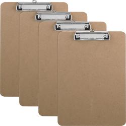 Staples Archboard Wood Clipboard, Legal size, Brown (44295) | Quill