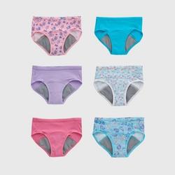 Hanes Originals Girls' Tween Underwear Hipster Pack, Fashion Assorted,  5-Pack