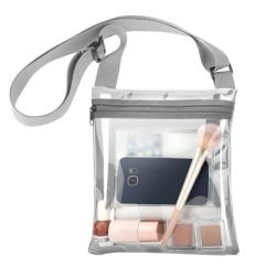 Clear Bag Stadium Approved for Women and Men See Through Transparent Clear  Tote Bag 12x12x6 For Work Concerts or Sporting Events (CH-Y058)