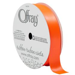 Offray Ribbon, Maize Yellow 3 inch Grosgrain Polyester Ribbon, 9 feet