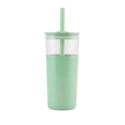 Reduce Vacuum Insulated Stainless Steel Cold1 Tumbler with Handle, Lid, and  Straw, Champagne, 24 oz. 