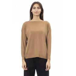 Terra & Sky Women's Plus High-Low French Terrycloth Sweatshirt 