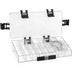 Large Adjustable Compartment Bead Storage Box with Handle by Bead