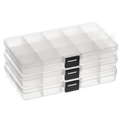 6 Pack: 13.7 No-Spill Craft Storage Organizer by Bead Landing™