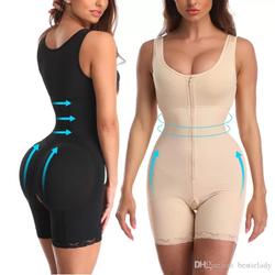 Nebility Smooth Shapewear Bodysuit Waist Trainer for Women Tummy Control  Seamless Body Shaper with Built In Bra Jumpsuit Tops(Black,XL)