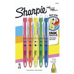 Sharpie Clear View Highlighter, Chisel Tip, Assorted, 3/Pack  (1950748/2128214)