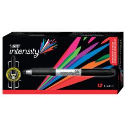BIC Intensity Permanent Markers, Ultra Fine Tip, Assorted, 36/Pack  (GPMUP361)