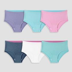Mejores ofertas e historial de precios de Fruit of the Loom Women's 6pk  Breathable Cooling Striped Bikini Underwear - Colors May Vary en