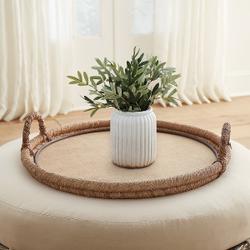 Woven Ottoman Tray