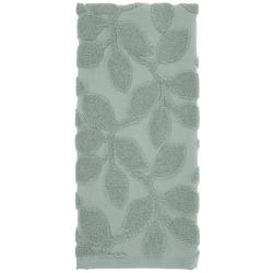 Seafoam Leaf Jacquard Hand Towels