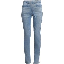 Starfish High Rise Knit Denim Straight Jeans