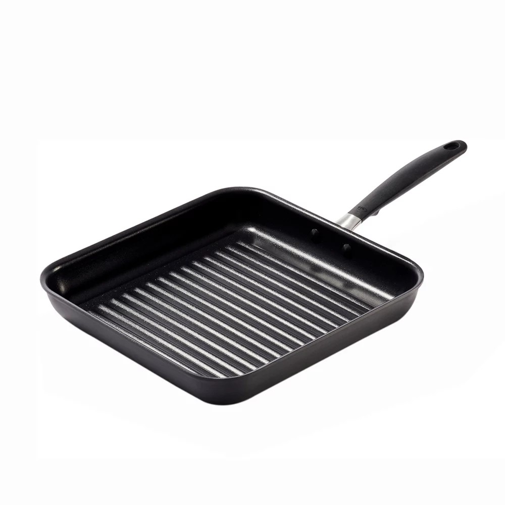 OXO Aluminum NonStick Grill Pan, One Size, Gray Best Deals and Price