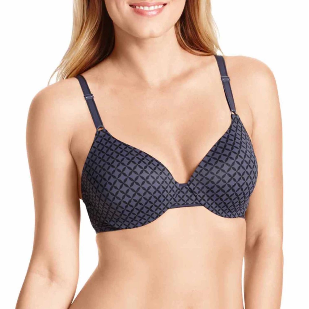 Warners This Is Not A Bra Cushioned Underwire Lightly Lined T Shirt Bra 1593 B Gray Best 1481