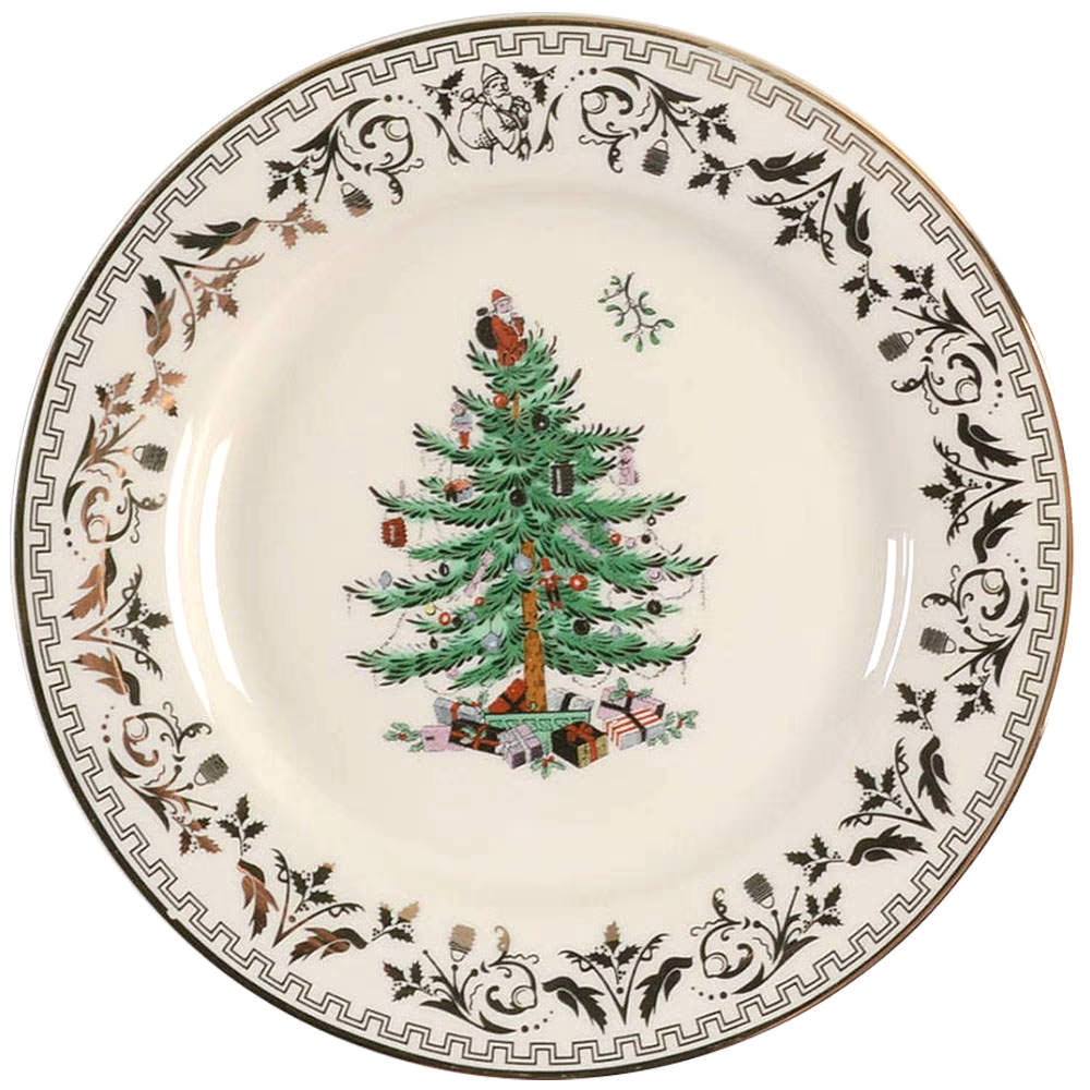 Spode Christmas Tree Gold Collection Salad Plate Best Deals and Price History at