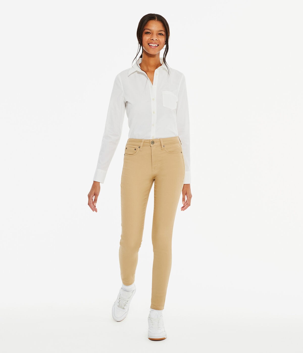 Seriously Stretchy HighRise Uniform Jegging Die besten Deals und