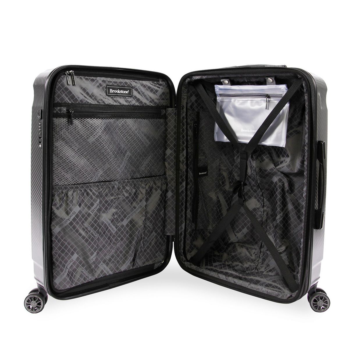 Brookstone Keane Hardside CarryOn Spinner Luggage Best Deals and Price