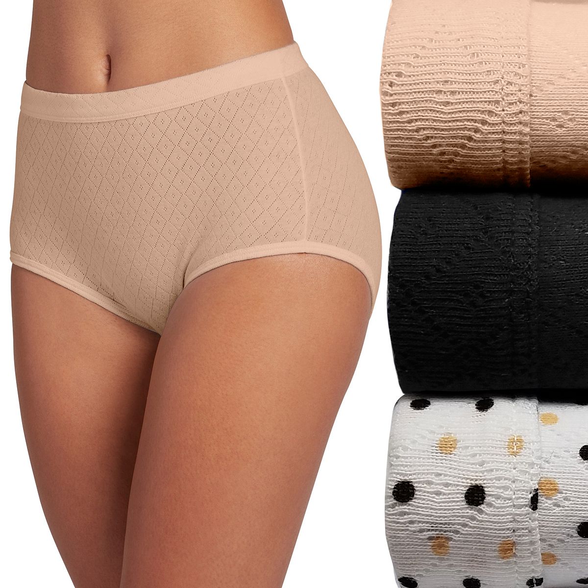 Women's Jockey® Elance Breathe 3pack Pointelle Briefs 1542 Best Deals