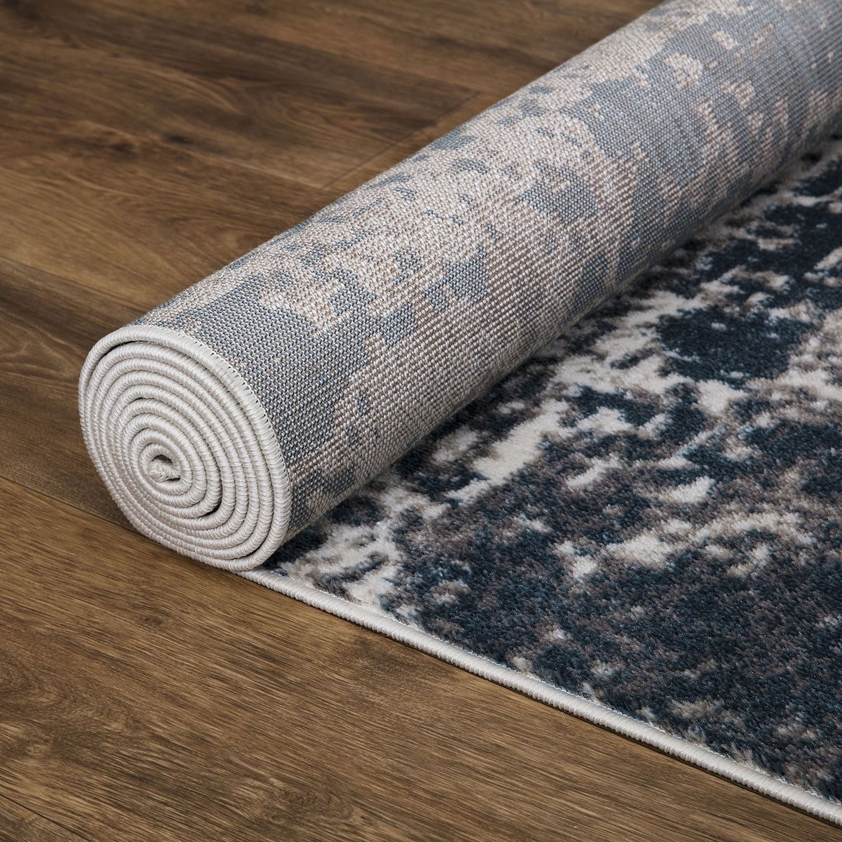 Concord Global Jefferson Abstract Area Rug, Blue, 5X7 Ft Best Deals and