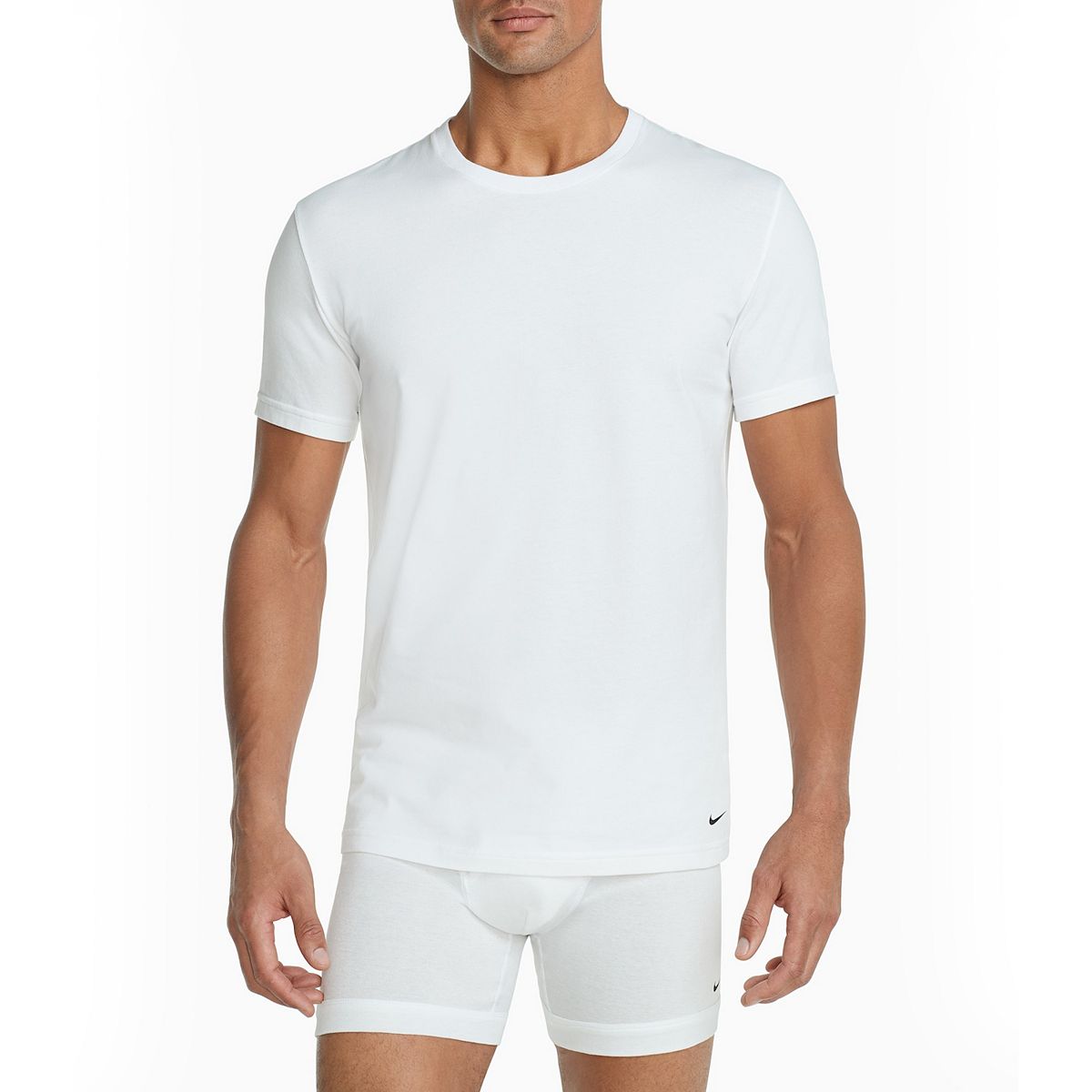 Men's Nike 2pack Everyday Stretch Crewneck Undershirts Best Deals and