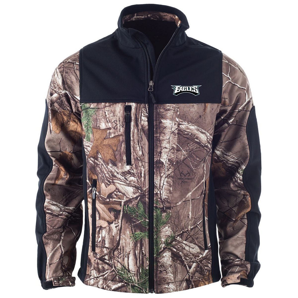 Dunbrooke Realtree Camo Seattle Seahawks Trophy Tech Fleece Full-Zip Hoodie