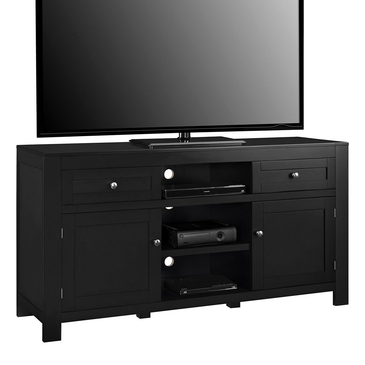 Altra Hadley Media Storage TV Stand, Black Best Deals and Price History