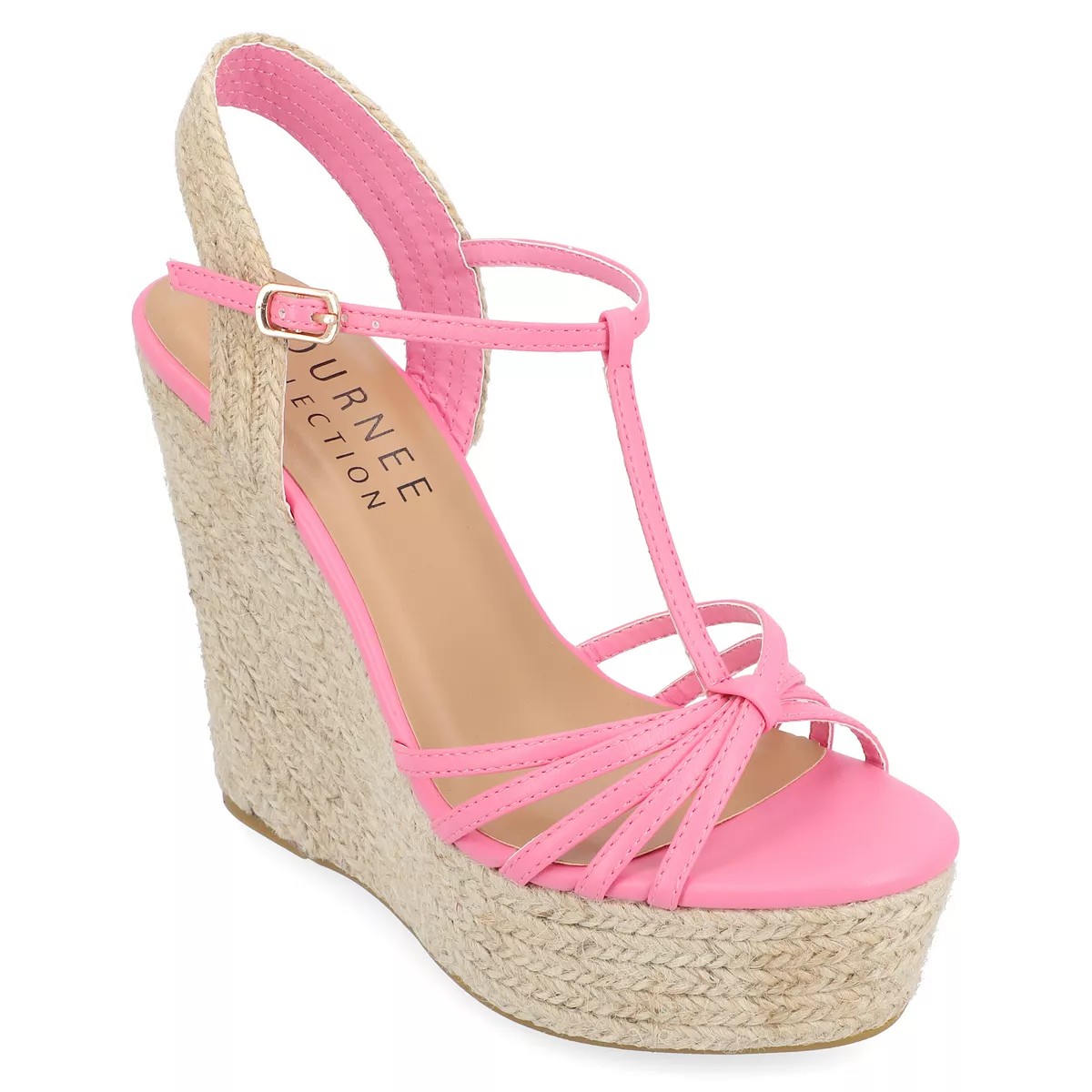 Journee Collection Yara Tru Comfort Foam Women's Wedge Sandals, Size: 9 ...