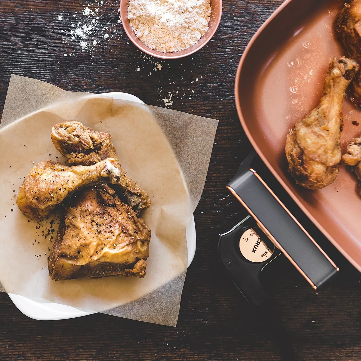 CRUX 6qt. Extra Deep Electric Skillet Best Deals and Price History at