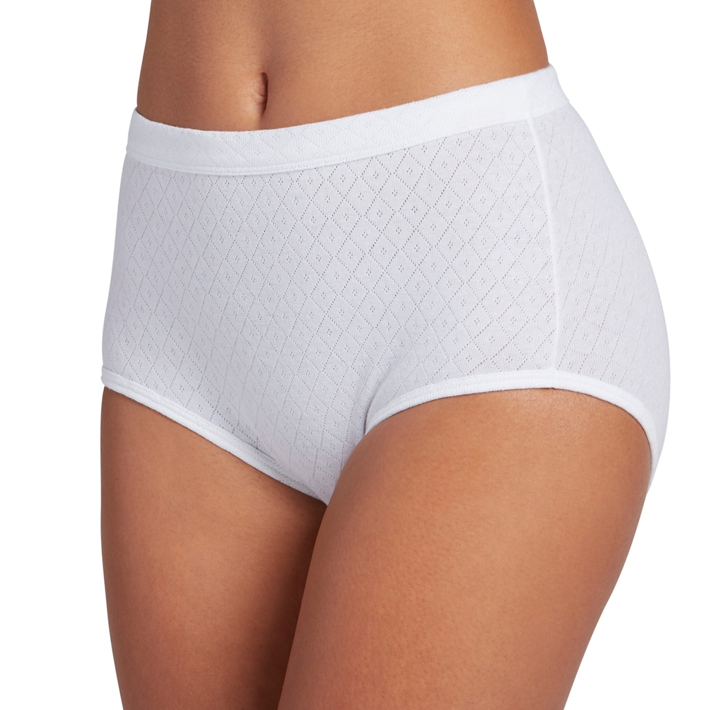 Women's Jockey Elance Breathe 3pack Pointelle Briefs Panty Set 1542