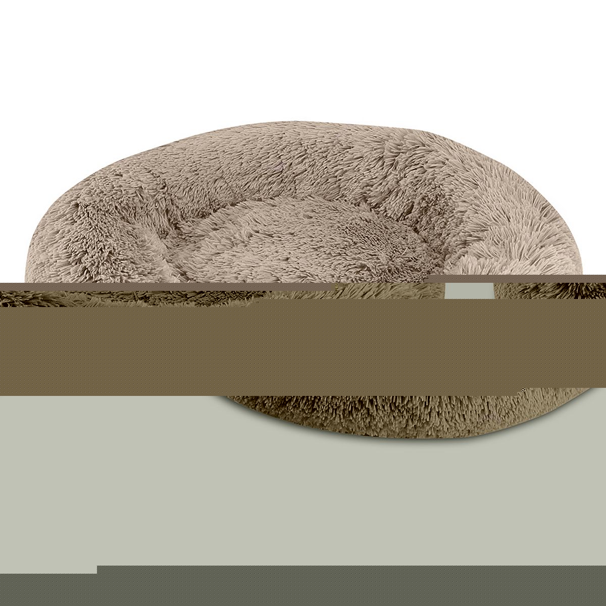 Canine Creations Donut Round Dog Pet Bed, Beig/Green, Medium Best Deals