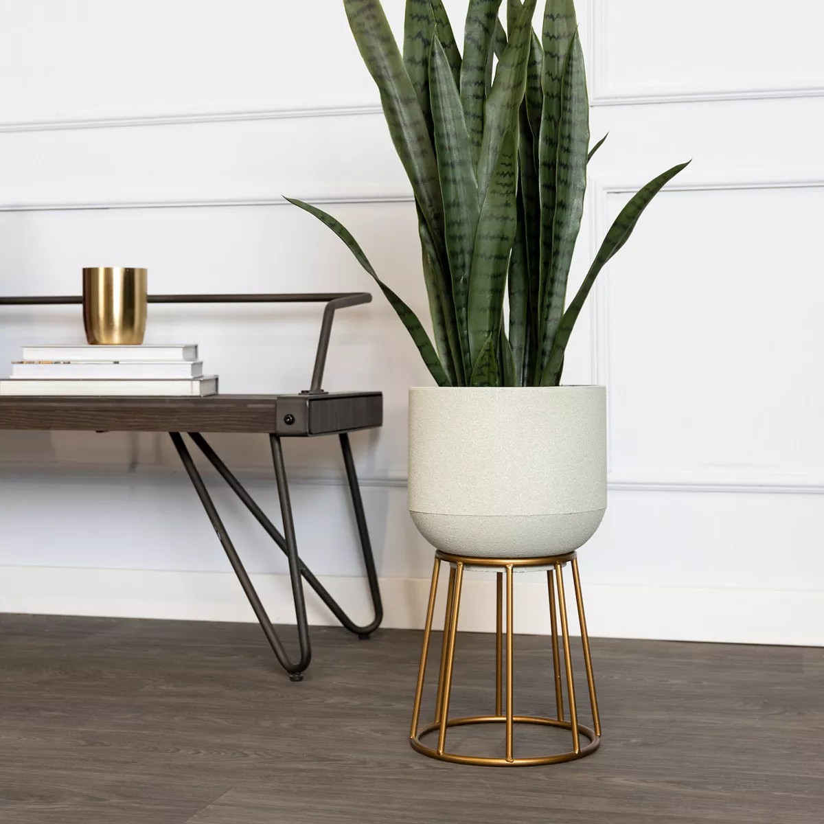 Stratton Home Decor Soho Metal Plant Stand, Multicolor Best Deals and Price History at JoinHoney