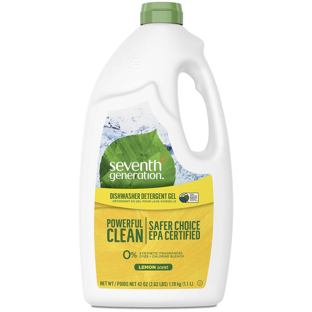 Seventh Generation Lemon Natural Dishwasher Detergent Gel 42 oz. Die