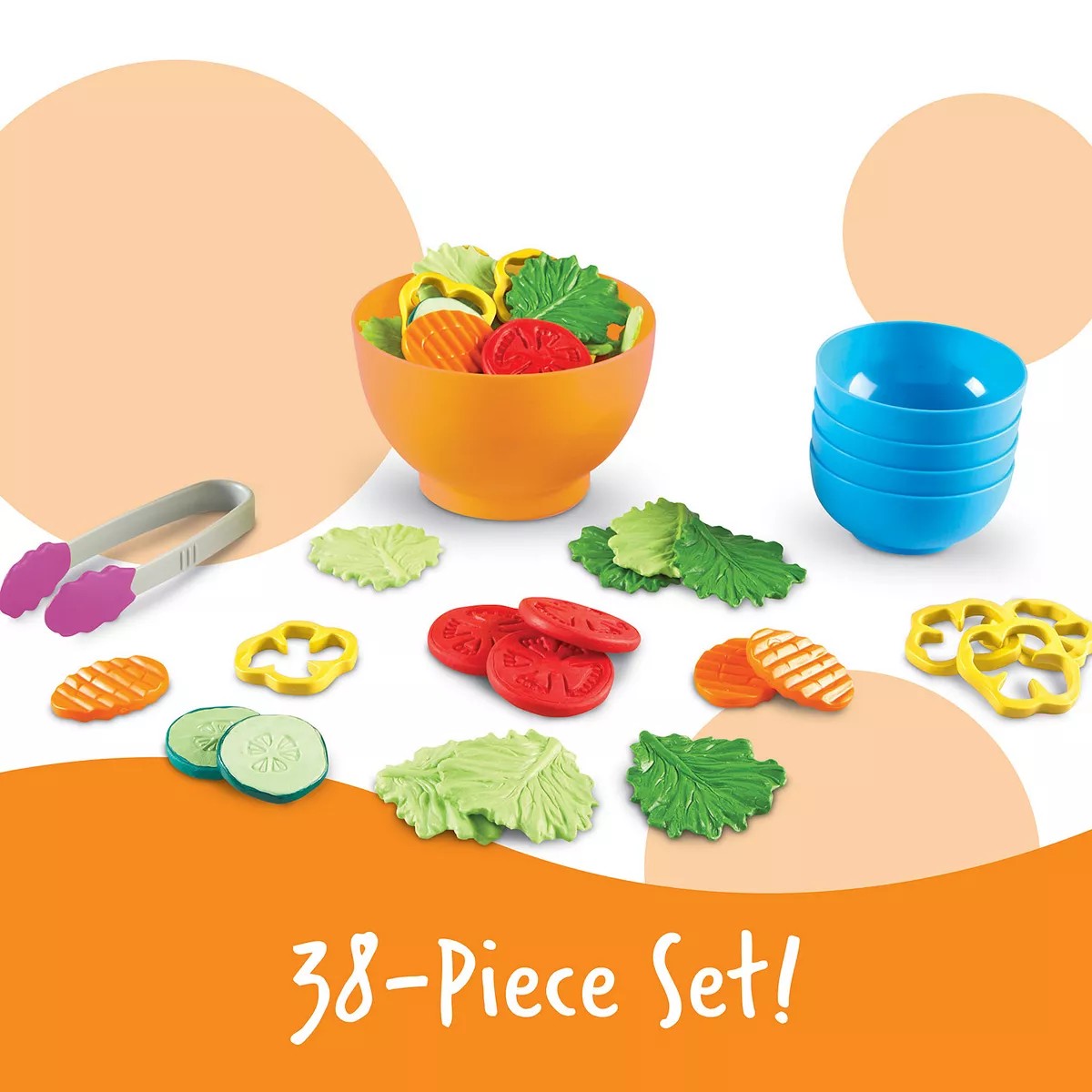 Learning Resources New Sprouts Garden Fresh Salad Set, Multicolor Best