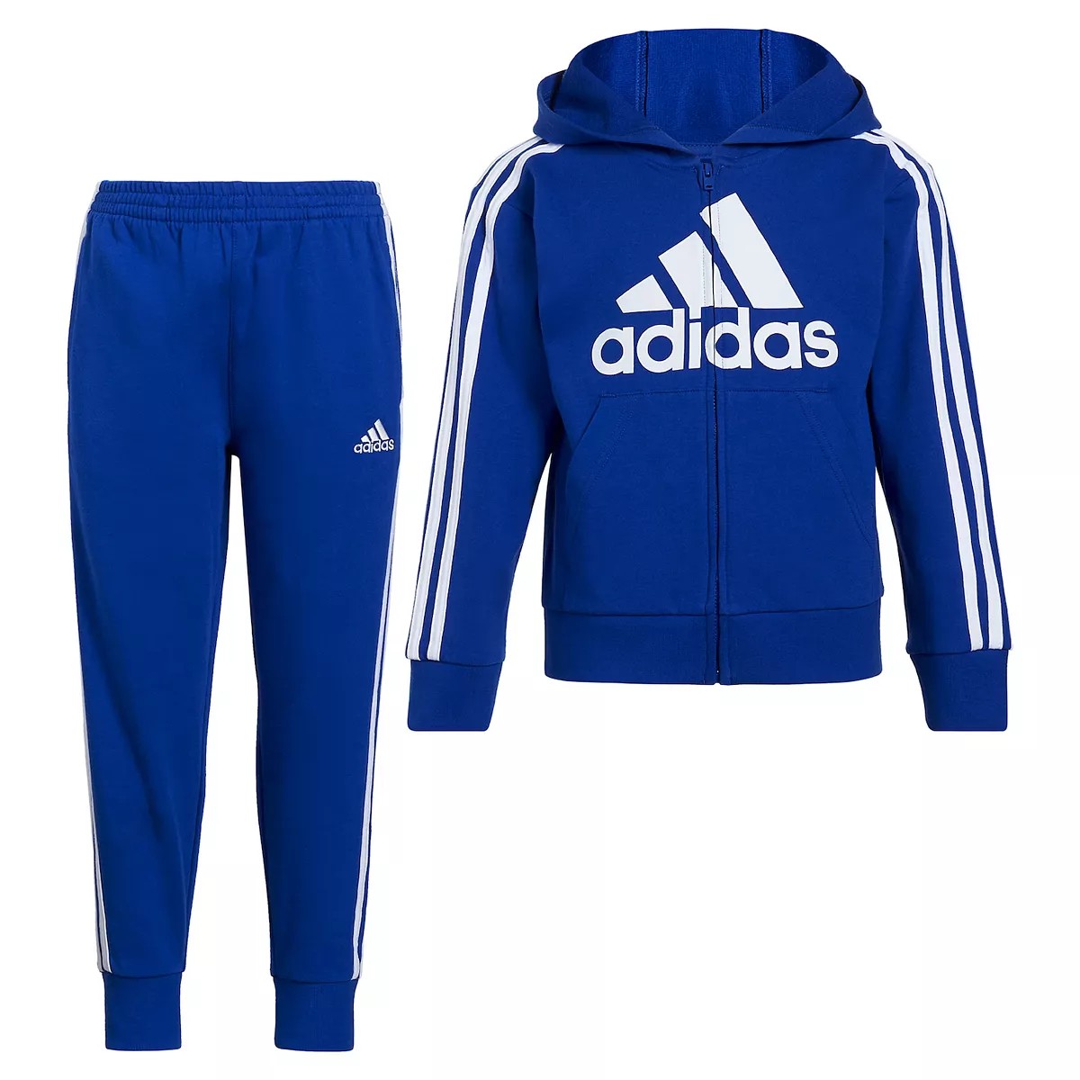 Boys 4-7 adidas French Terry Logo Graphic Hoodie & Jogger Pants Set ...