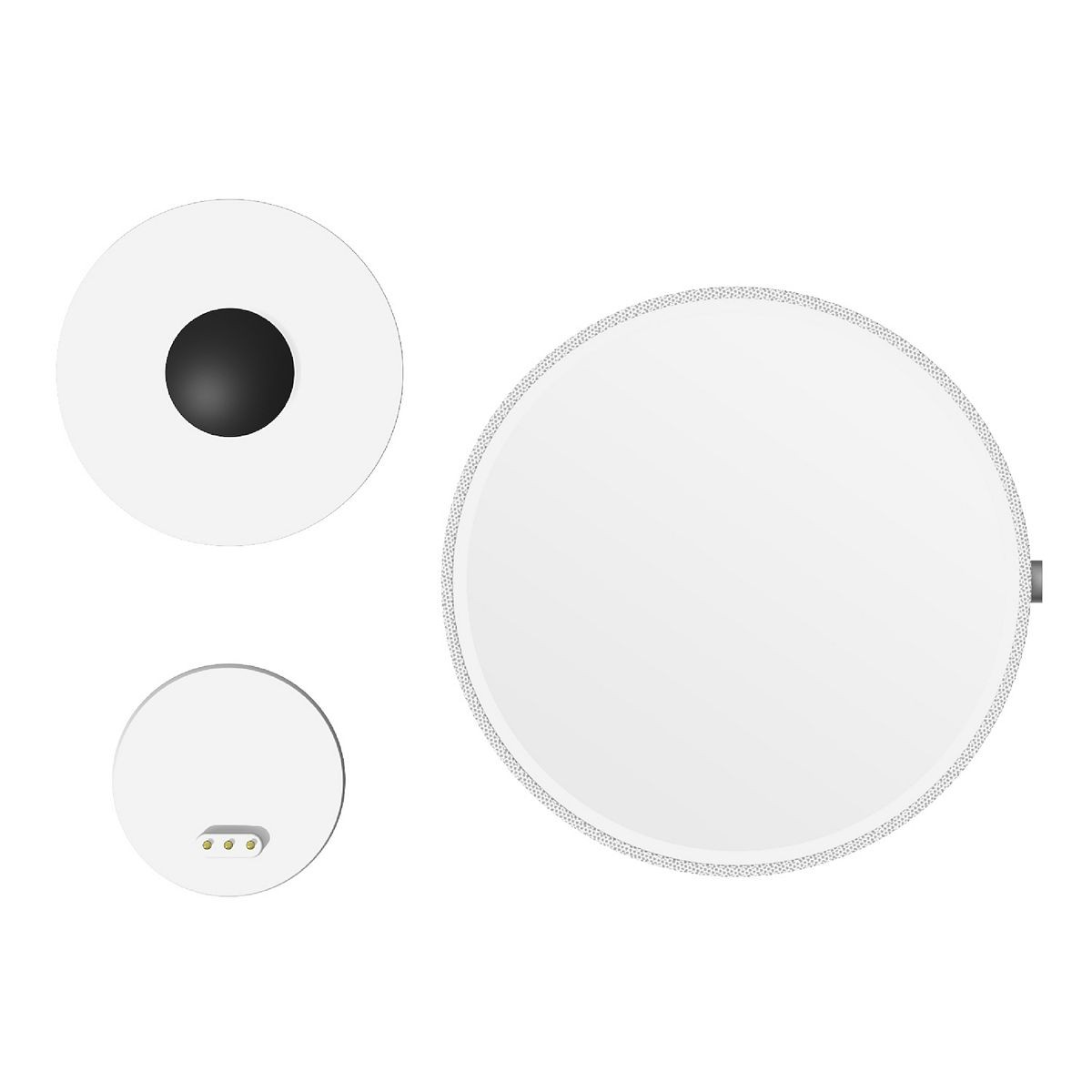 Sharper Image SpaStudio Fogless Shower Mirror Speaker, White Best Deals