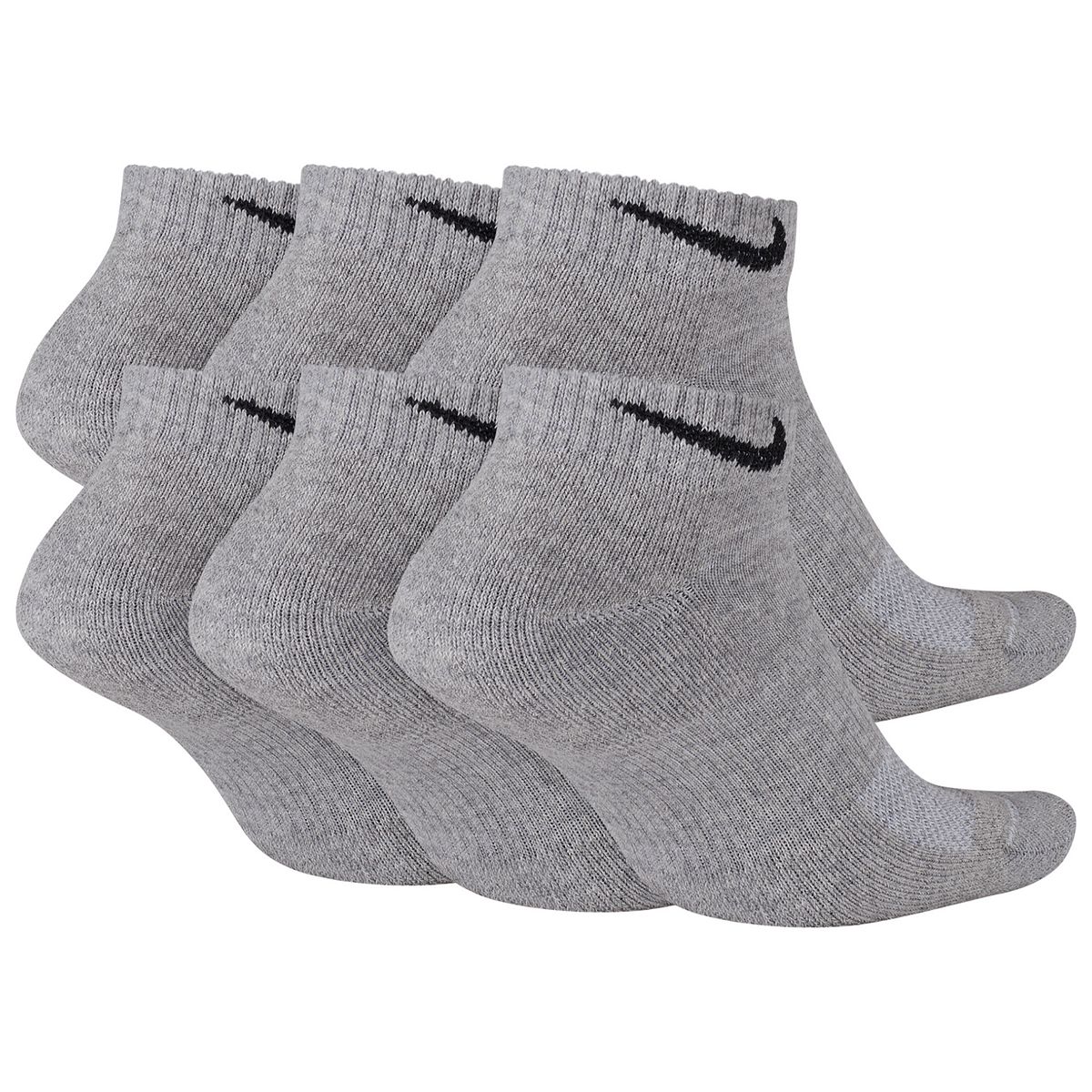 Men's Nike 6pack Everyday Plus Cushioned LowCut Training Socks Best