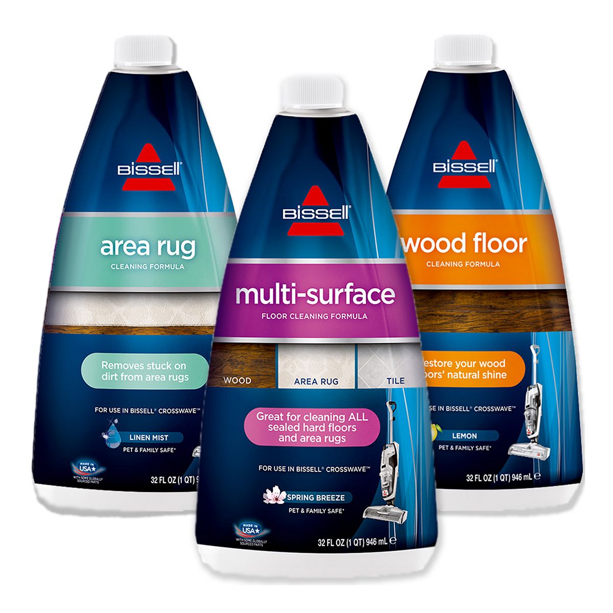 BISSELL CrossWave 3Pack Variety Cleaning Formulas Best Deals and Price
