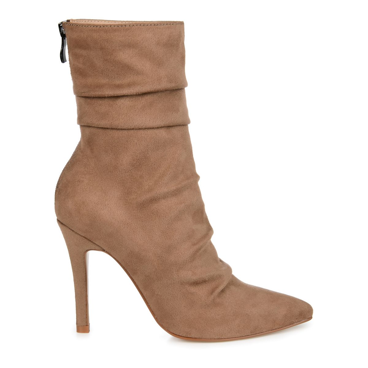 Journee Collection Markie Women's High Heel Ankle Boots, Size 11, Dark