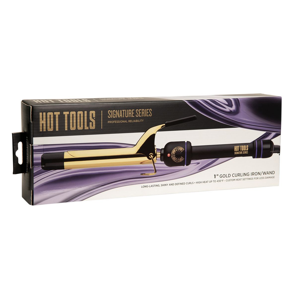 Hot Tools Signature Series 1" Gold Curling Iron Best Deals and Price