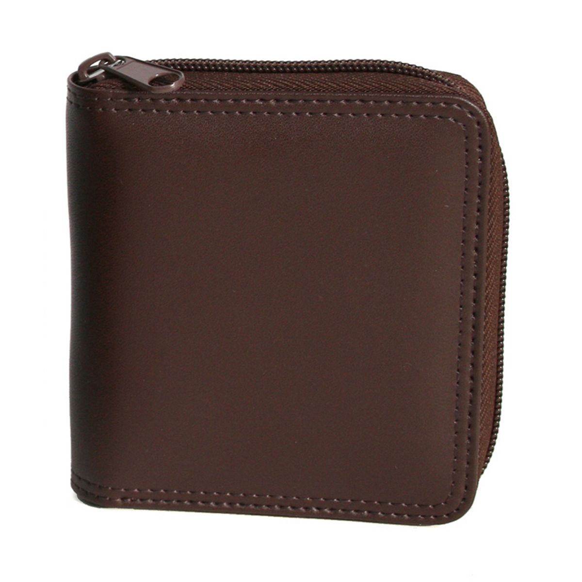 Royce Leather Zip-Around Wallet, Brown Best Deals and Price History at ...