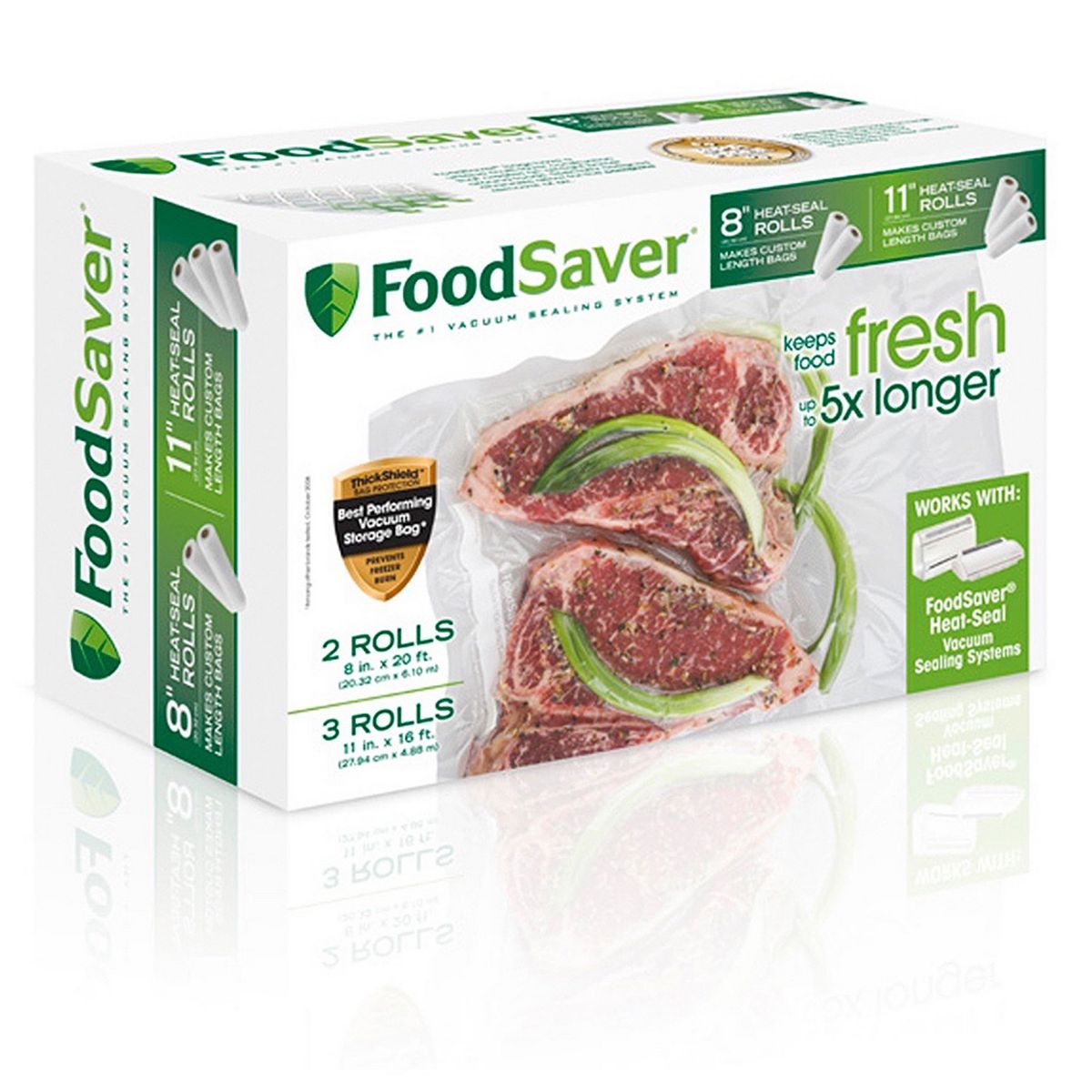 FoodSaver Vacuum Seal Rolls 5pk., Multicolor Best Deals and Price