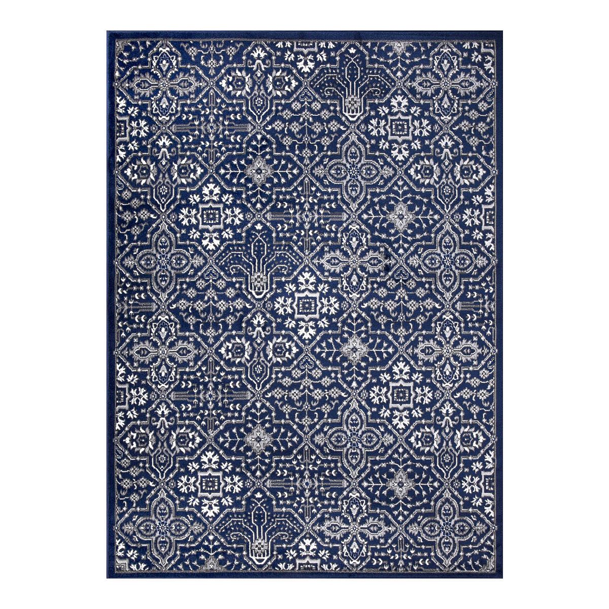 Concord Global Jefferson Athens Area Rug, Blue, 8X10 Ft Best Deals and