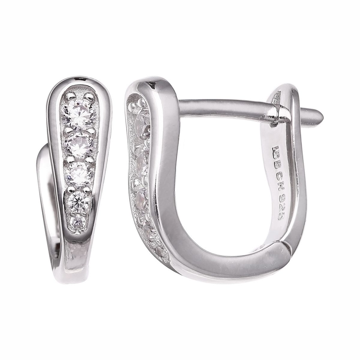 Primrose sterling silver 2025 hoop earrings