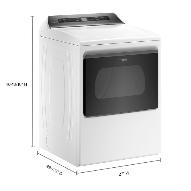 Whirlpool 7.4cu ft Electric Dryer (White) WED5100HW Best Deals and Price History at JoinHoney