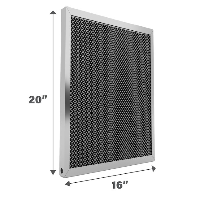 AirCare 16in W x 20in L x 1in Washable Electrostatic Air Filter